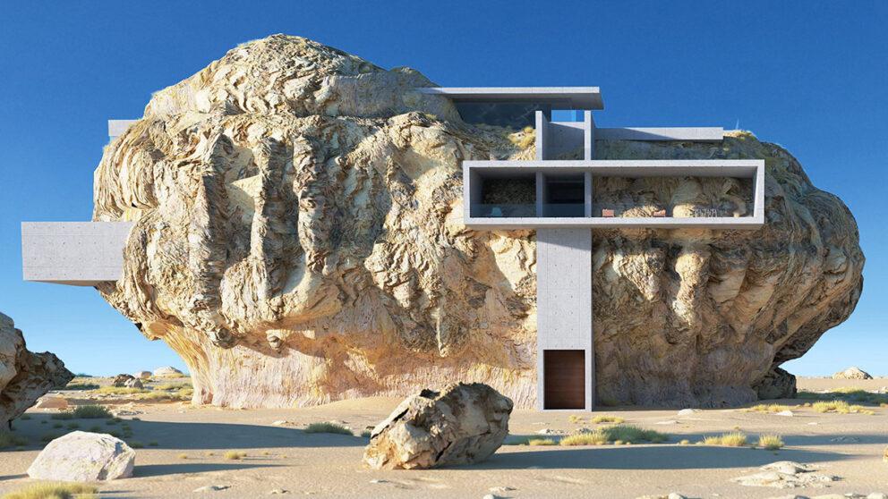 Haus im Felsen Wie in Stein gemeißelt ubm magazin