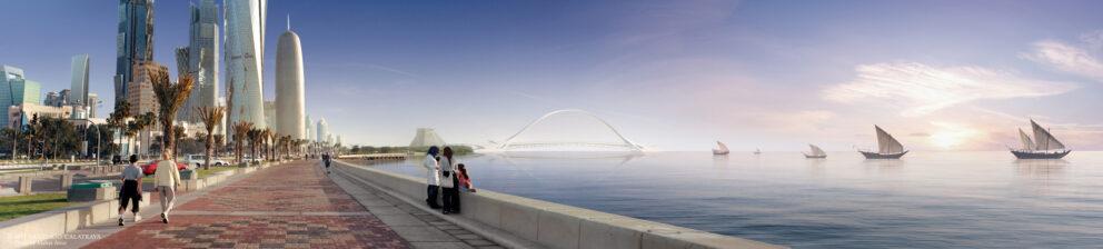 Sharq Crossing by Calatrava: construction will start soon - ubm magazin.