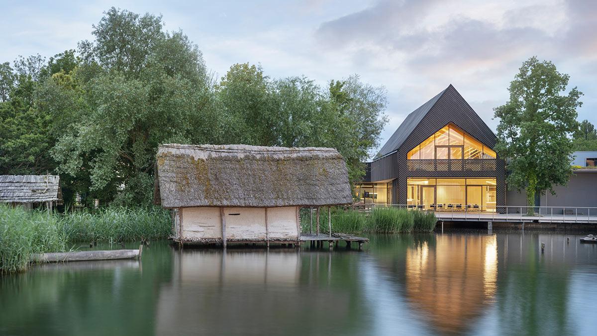 Pfahlbaumuseum Unteruhldingen, Bodensee, a+r Architekten, Holzbau