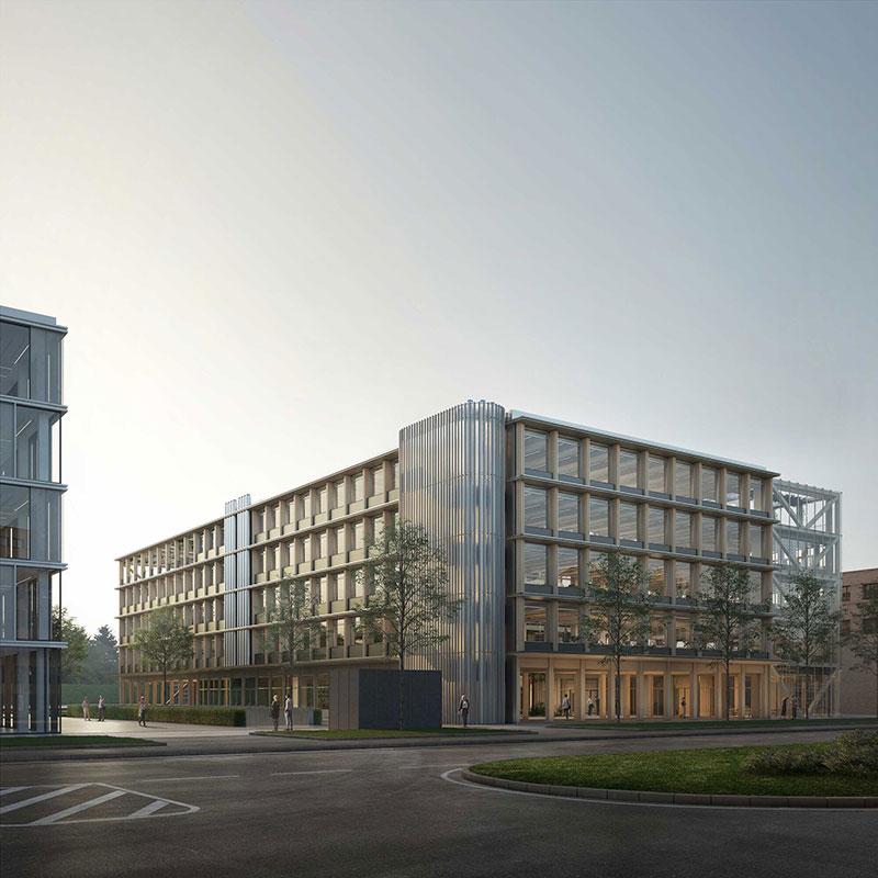 ZERO Stuttgart, Riehle Koeth, CPM, EEW GmbH, Holzbau, Bürogebäude