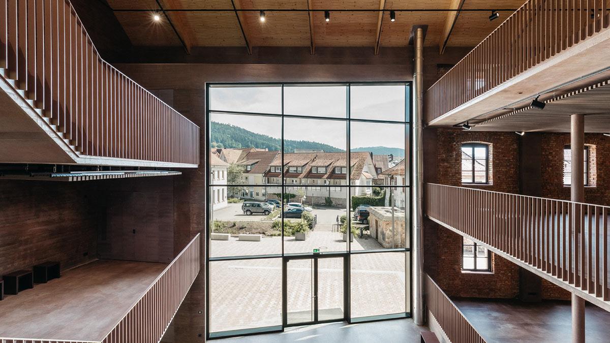 Eingangsfoyer, Rundofen Zell, Zell am Harmersbach, Transformation, wwg Architekten
