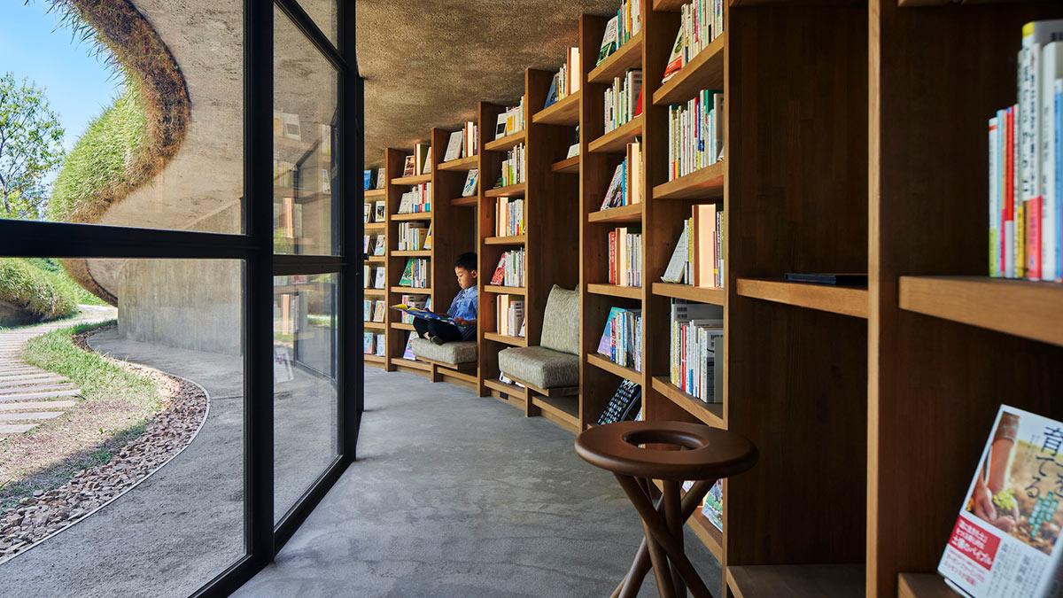 Library in the Earth, Hiroshi Nakamura & NAP, Japan, Kurkku Fields, Bibliothek, Holzbau