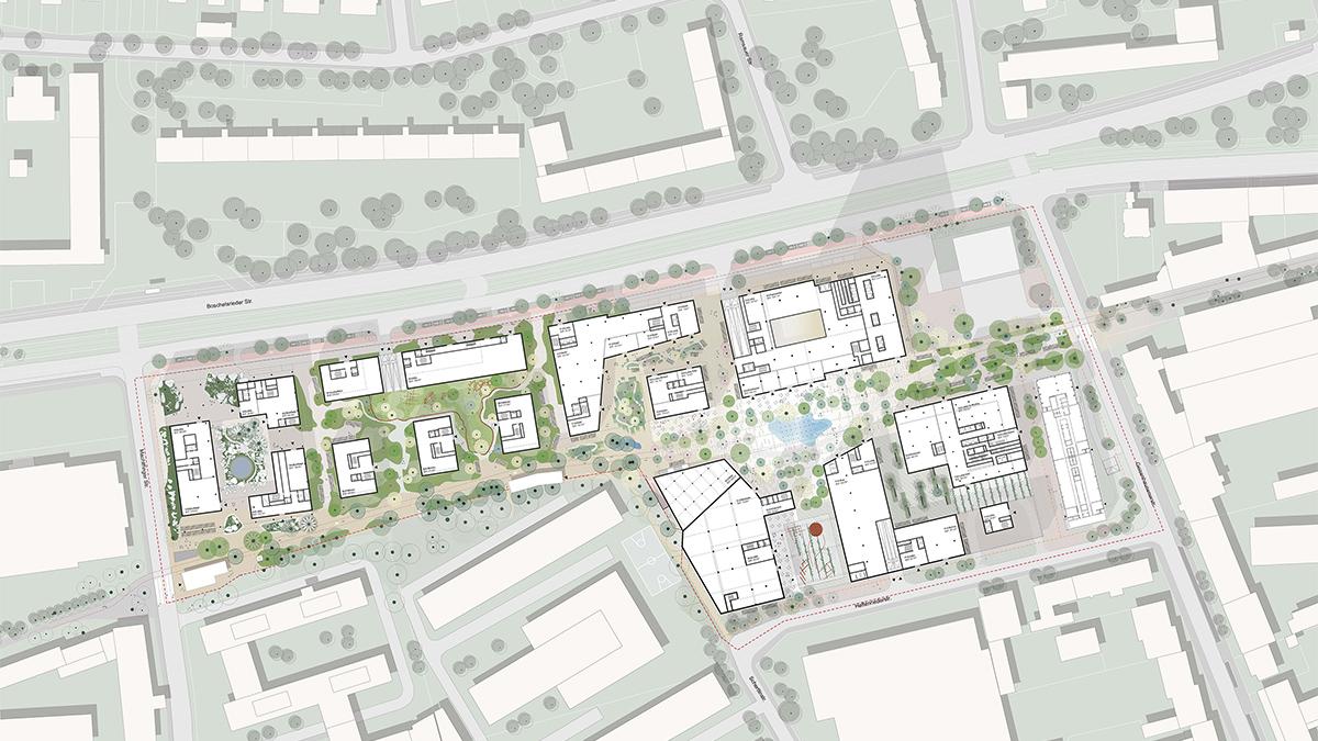 Masterplan, Sugar Valley, München, Stadtquartier, KCAP, SLA, COBE