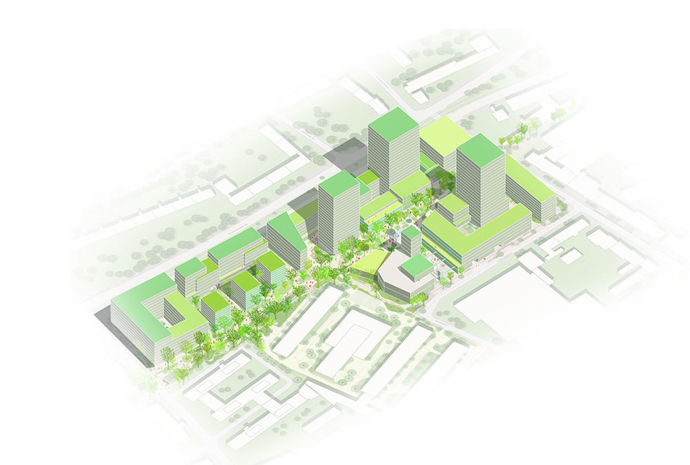 Masterplan, Sugar Valley, München, Stadtquartier, KCAP, SLA, COBE