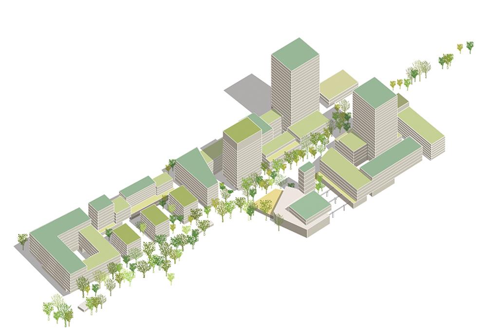 Masterplan, Sugar Valley, München, Stadtquartier, KCAP, SLA, COBE