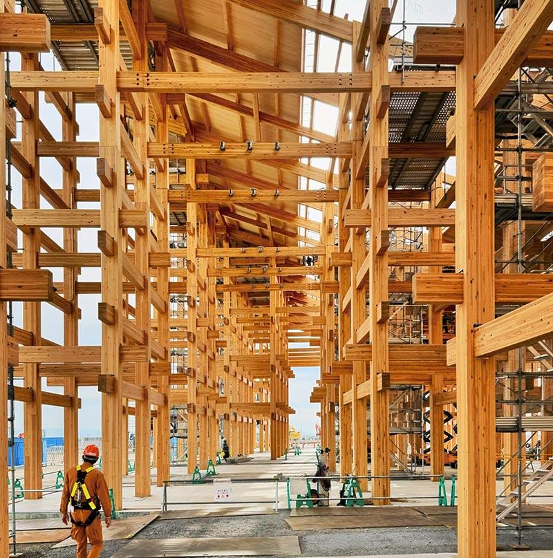 Grand Ring, Expo Osaka 2025, Sou Fujimoto, Japan, Holzbau