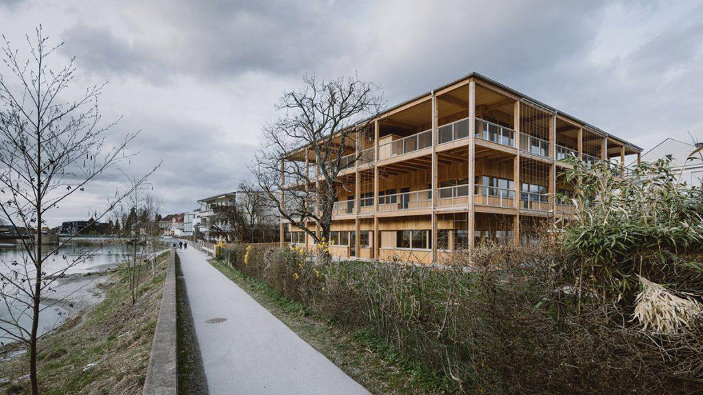 Bezirksbauernkammer Hallein, LP Architektur, Holzbau