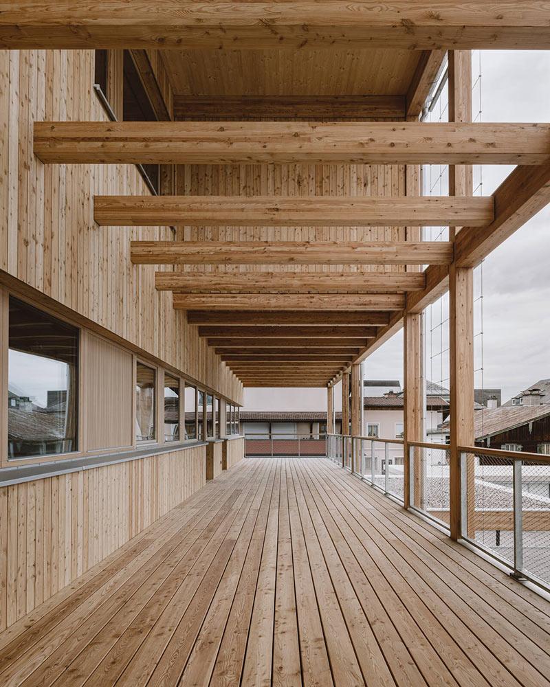 Bezirksbauernkammer Hallein, LP Architektur, Holzbau 