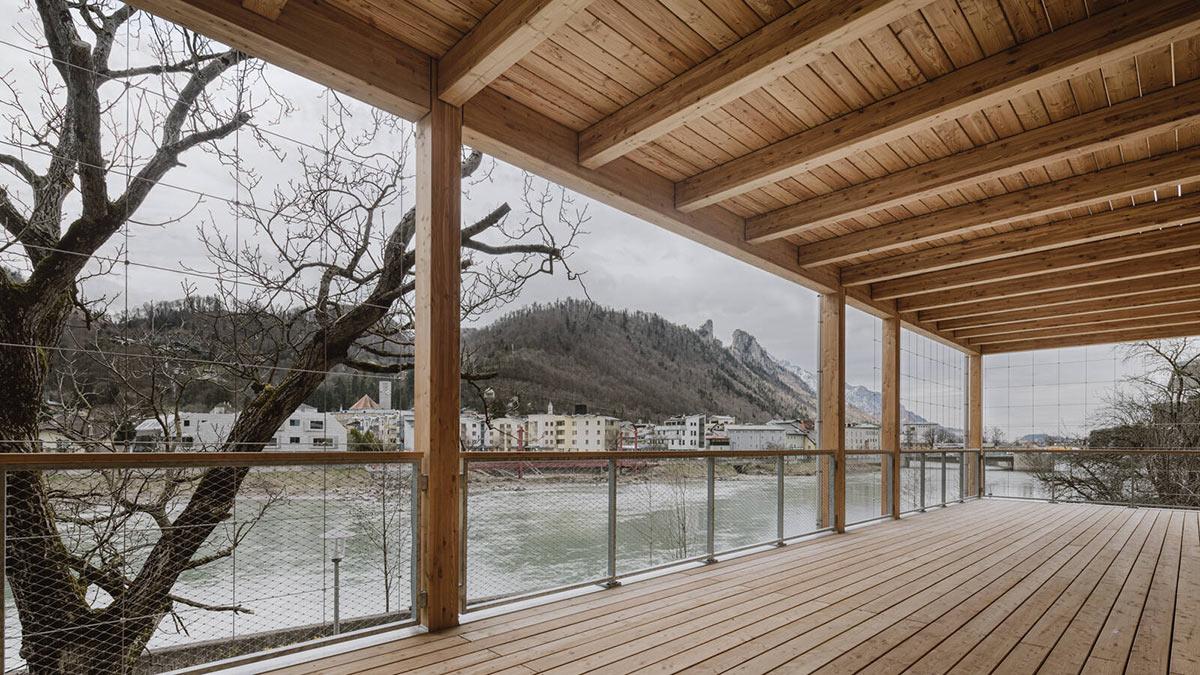 Bezirksbauernkammer Hallein, LP Architektur, Holzbau