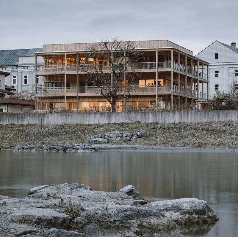 Bezirksbauernkammer Hallein, LP Architektur, Holzbau