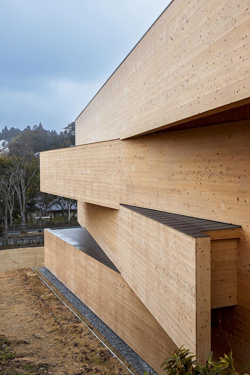 Kibi Kogen N Square, Kibichuo, Japan, Kengo Kuma & Associates, Holzbau, Büro