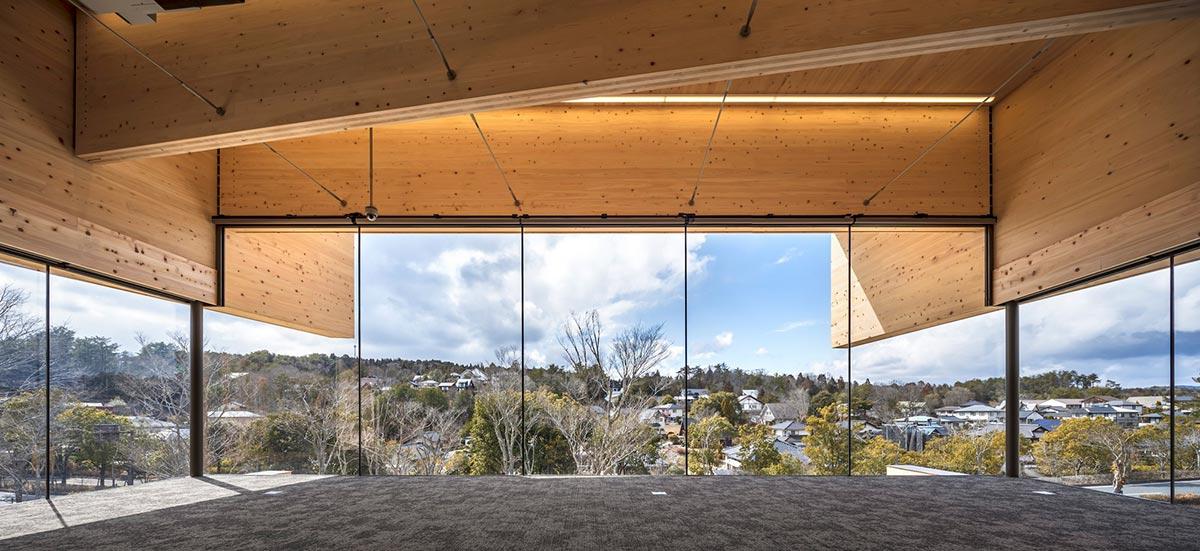 Kibi Kogen N Square, Kibichuo, Japan, Kengo Kuma & Associates, Holzbau, Büro