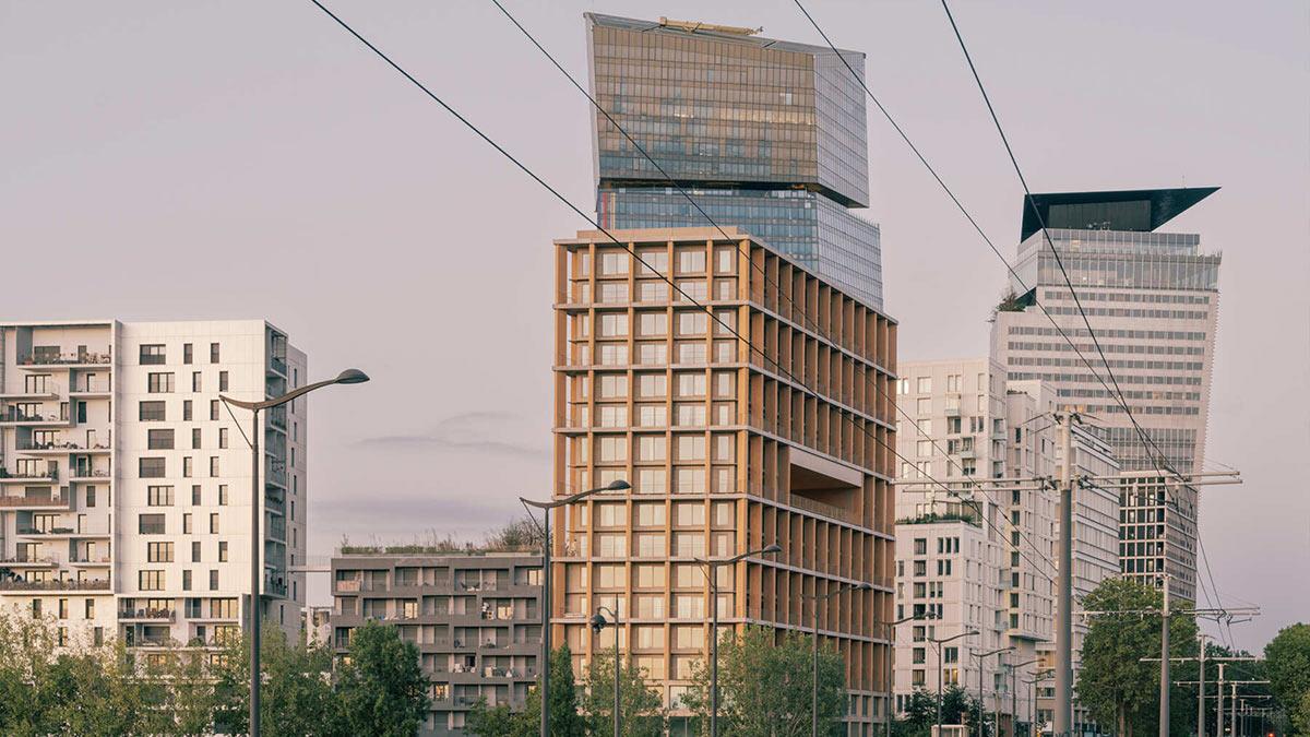 Wood Up, LAN, Paris, Holzbau, Hochhaus