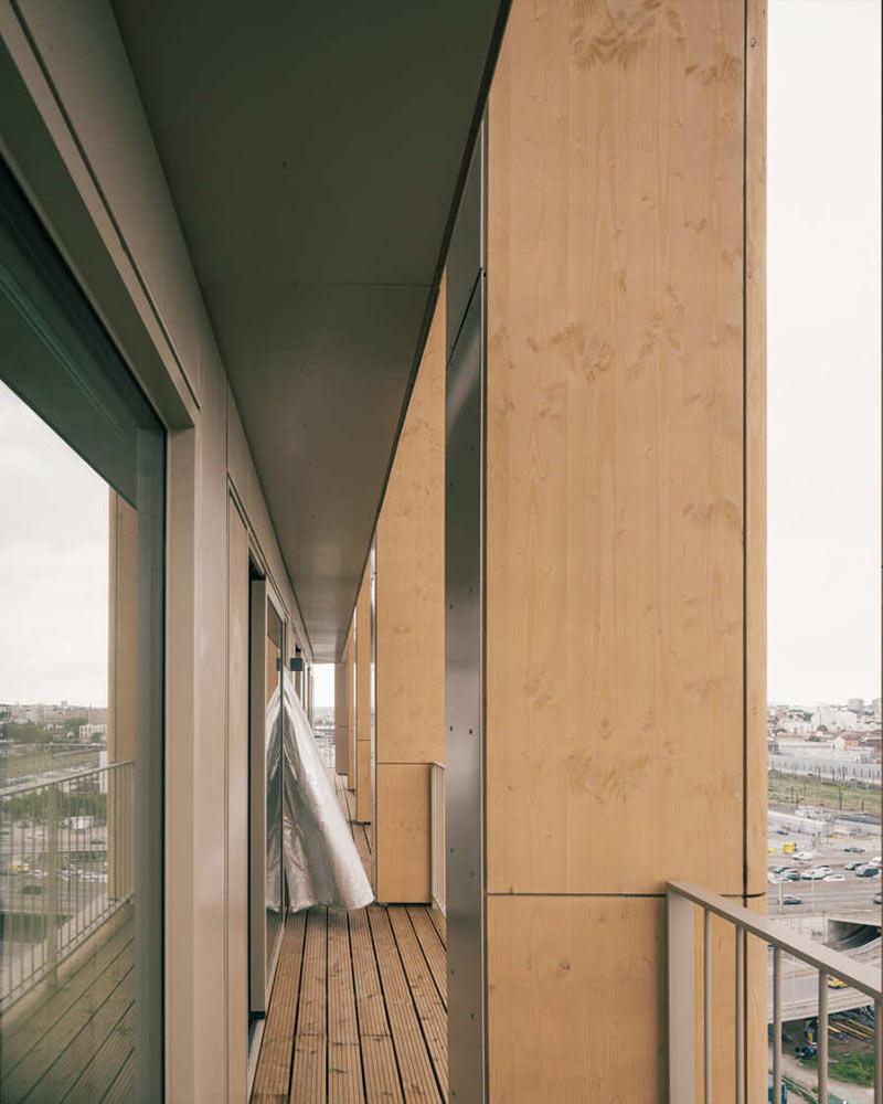 Wood Up, LAN, Paris, Holzbau, Hochhaus