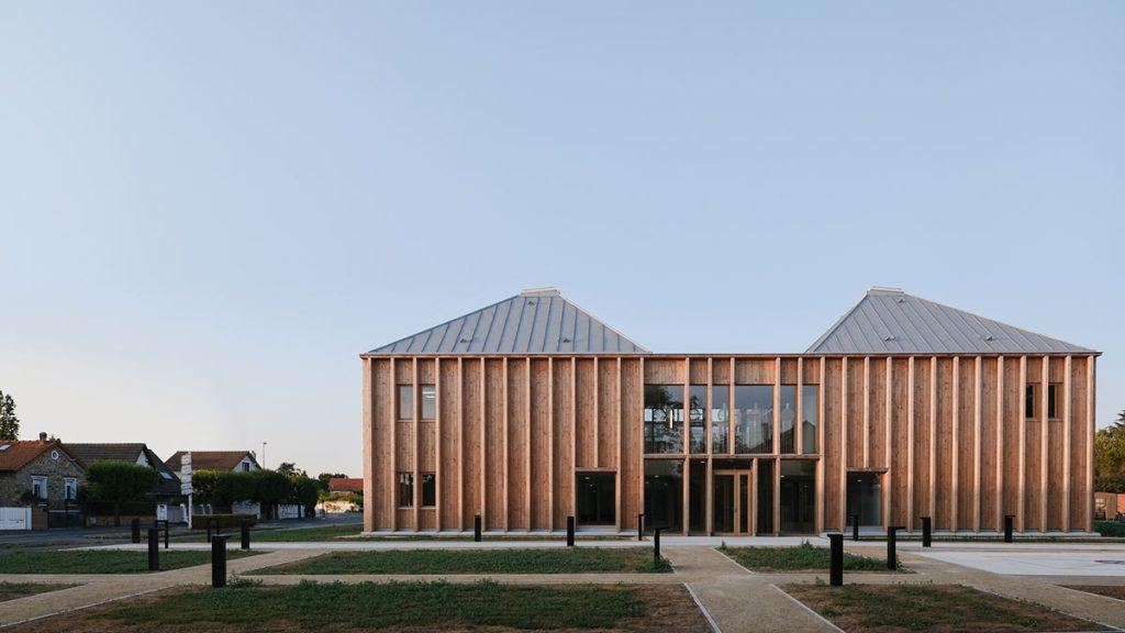 Taverny Medical Centre, Frankreich, MAAJ Architectes, Holzbau, Gesundheit