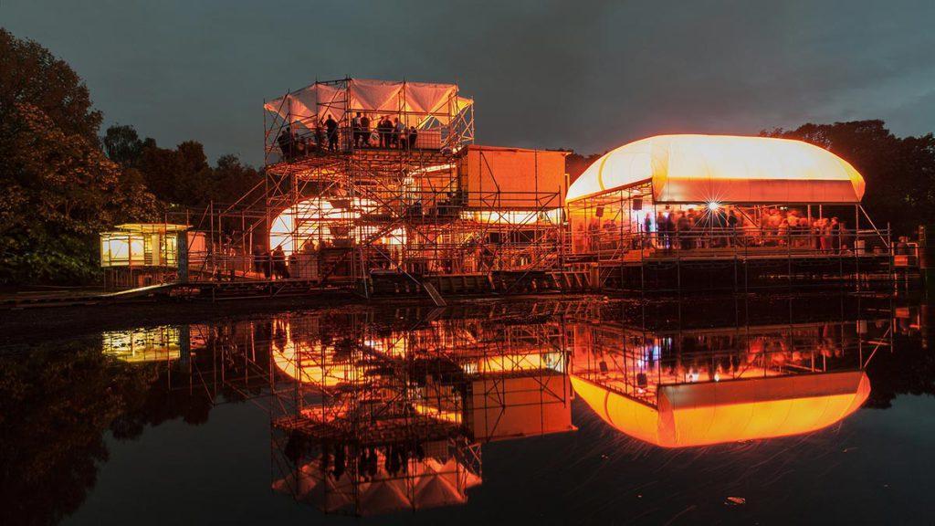 Floating University Berlin, Raumlabor Berlin, Mies van der Rohe Award, Holzbau