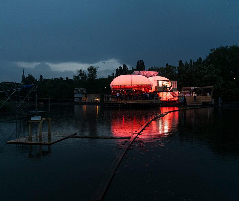 Floating University Berlin, Raumlabor Berlin, Mies van der Rohe Award, Holzbau 