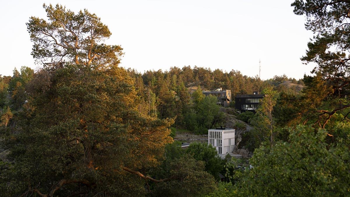 Ravine House, Kolman Boye Architects, Stockholm, Nacka, Holzbau, Wohnen