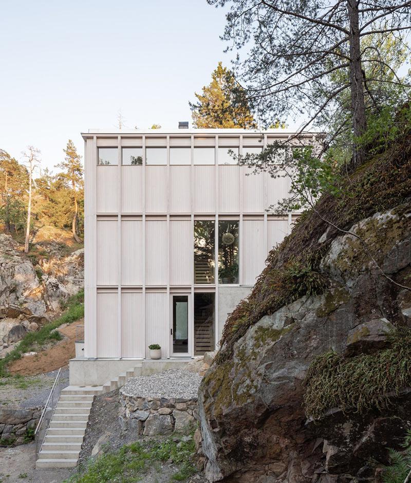 Ravine House, Kolman Boye Architects, Stockholm, Nacka, Holzbau, Wohnen