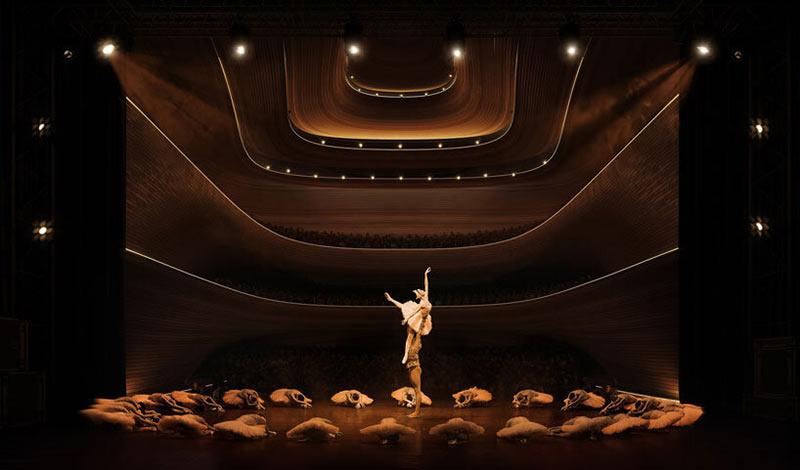 Nationaltheater Kosovo, Bjarke Ingels Group, BIG, Pristina, Holzbau, Opera and Ballet Theatre 